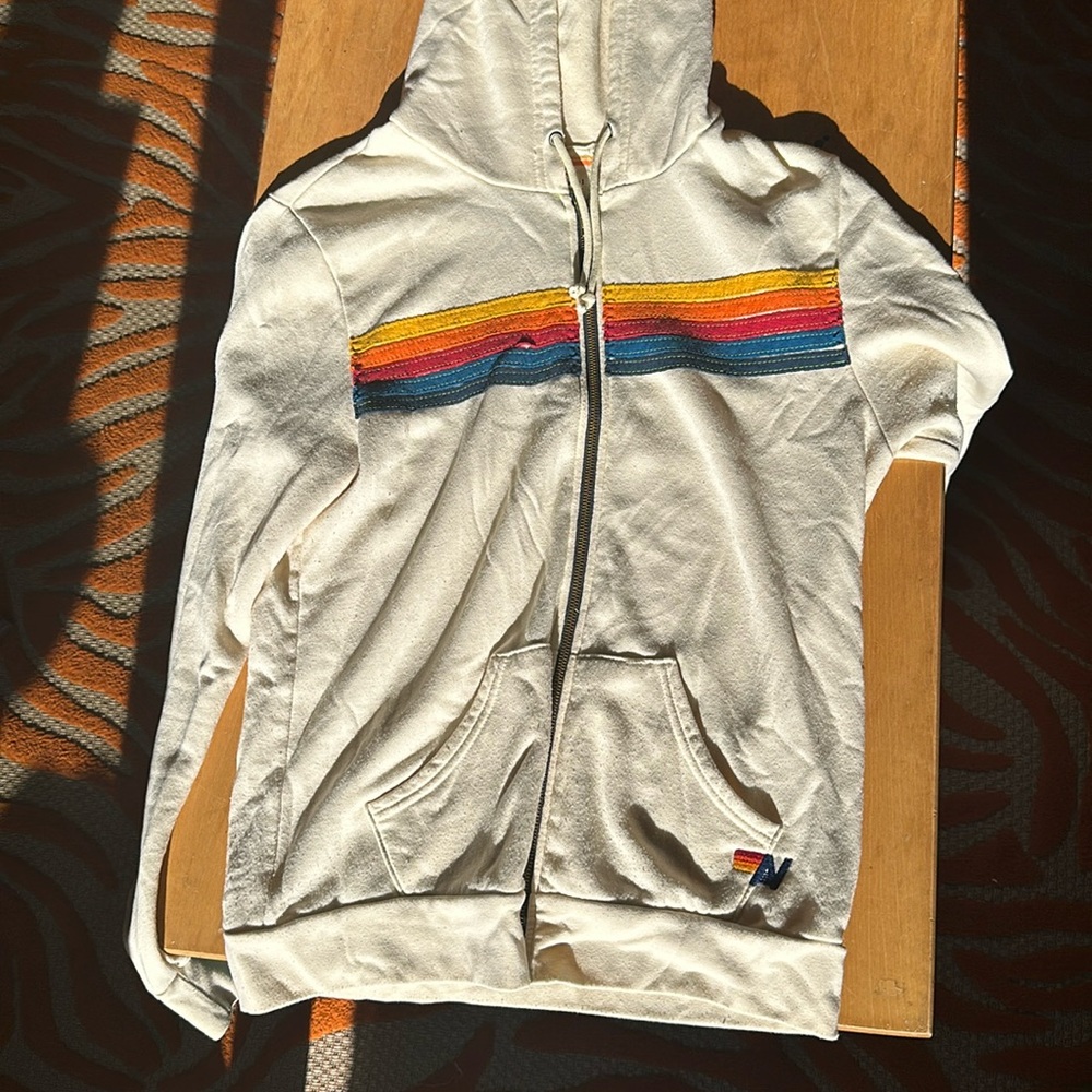 Aviator Nation 5 stripe collection (large - Vintage White)